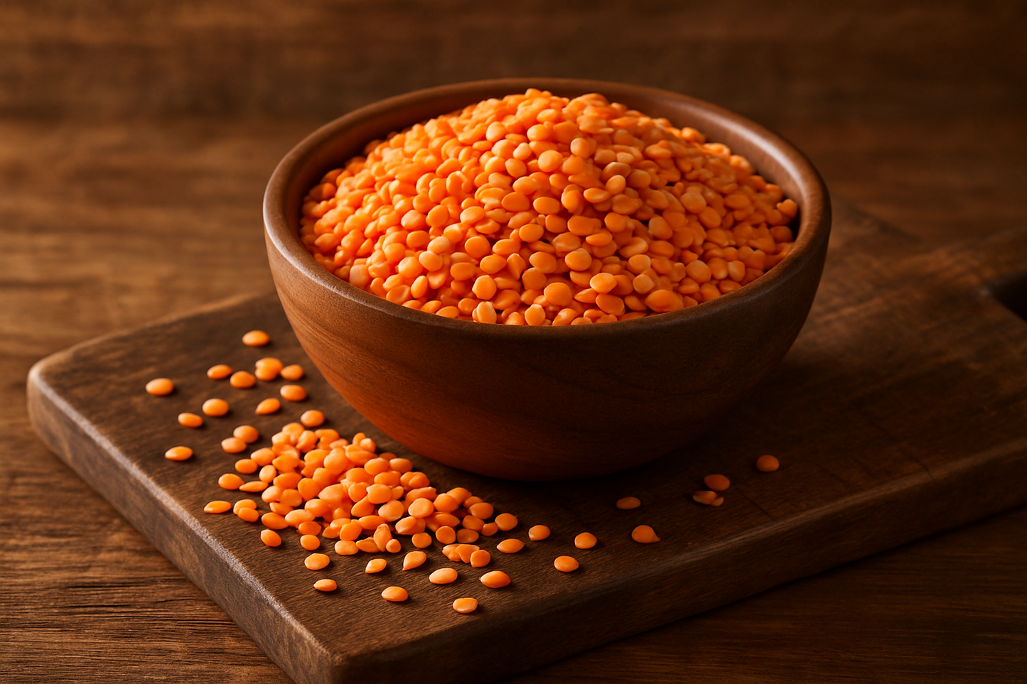 Amutha Red Masoor Dal rustikales Foto