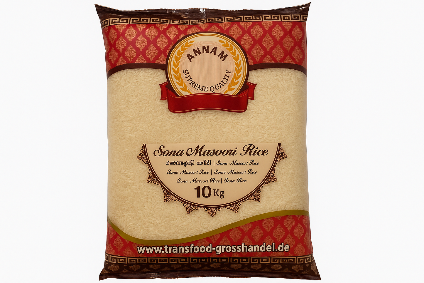Annam Sona Masoori Rice 10kg - verkleinert