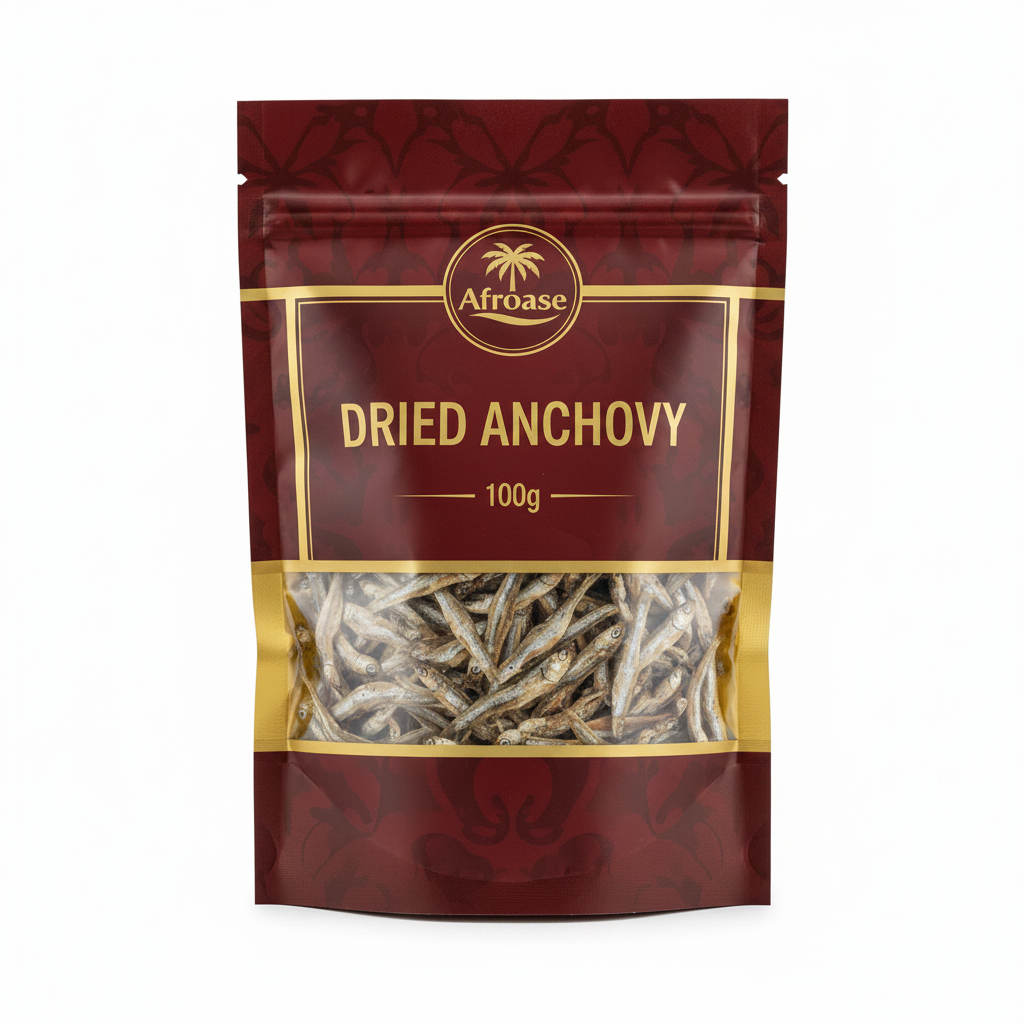 Afroase Dried Anchovy 100g | Getrocknete Sardellen