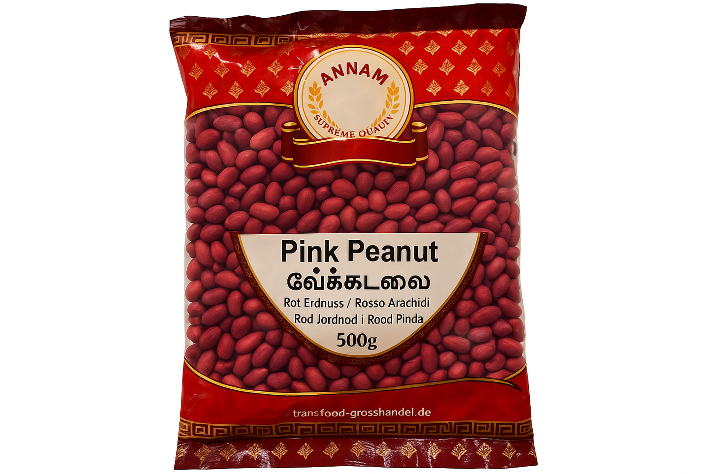 Annam Pink Peanut - mit tamilischer Schrift