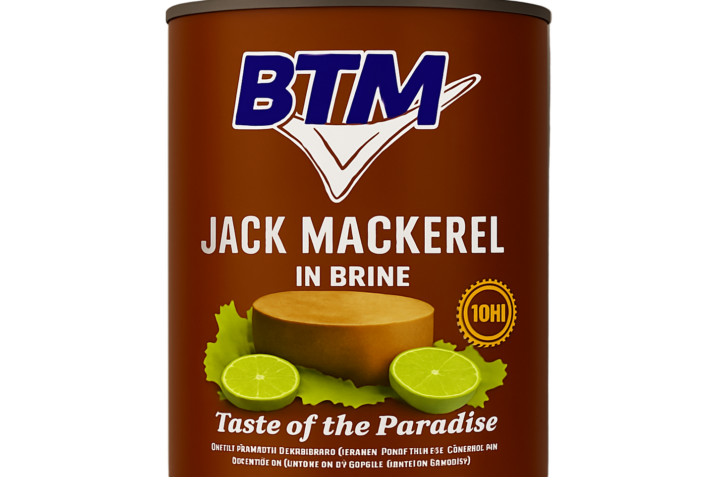 BTM Thunfischdosen in Brine - vertikal ausgerichtet