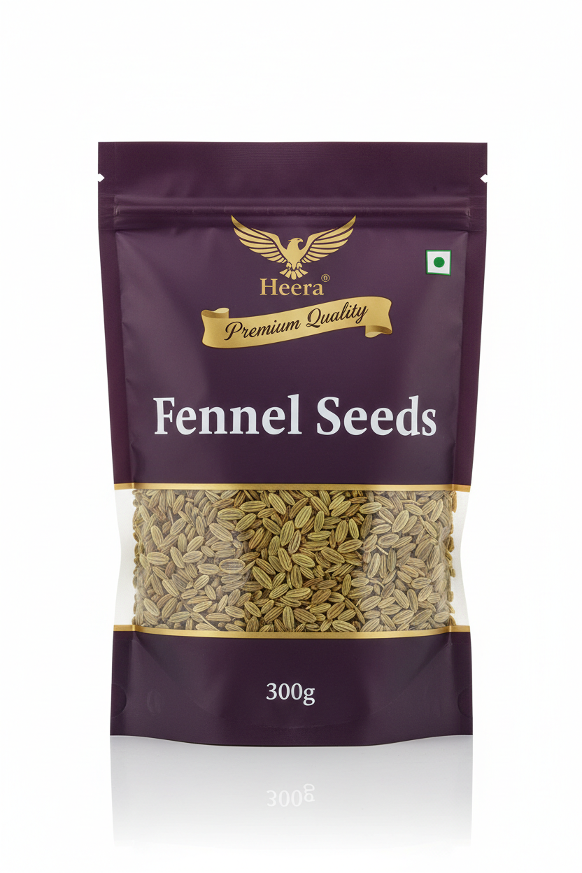 Heera Fennel Seeds 300g Premium Quality - Fenchelsamen ganz