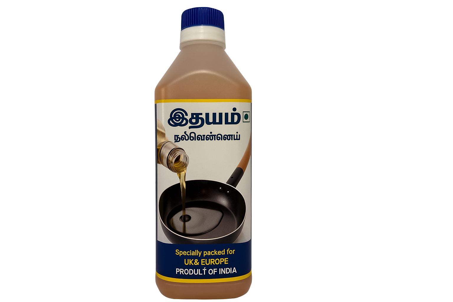 Idhayam Sesamsamenöl - Schrift korrigiert