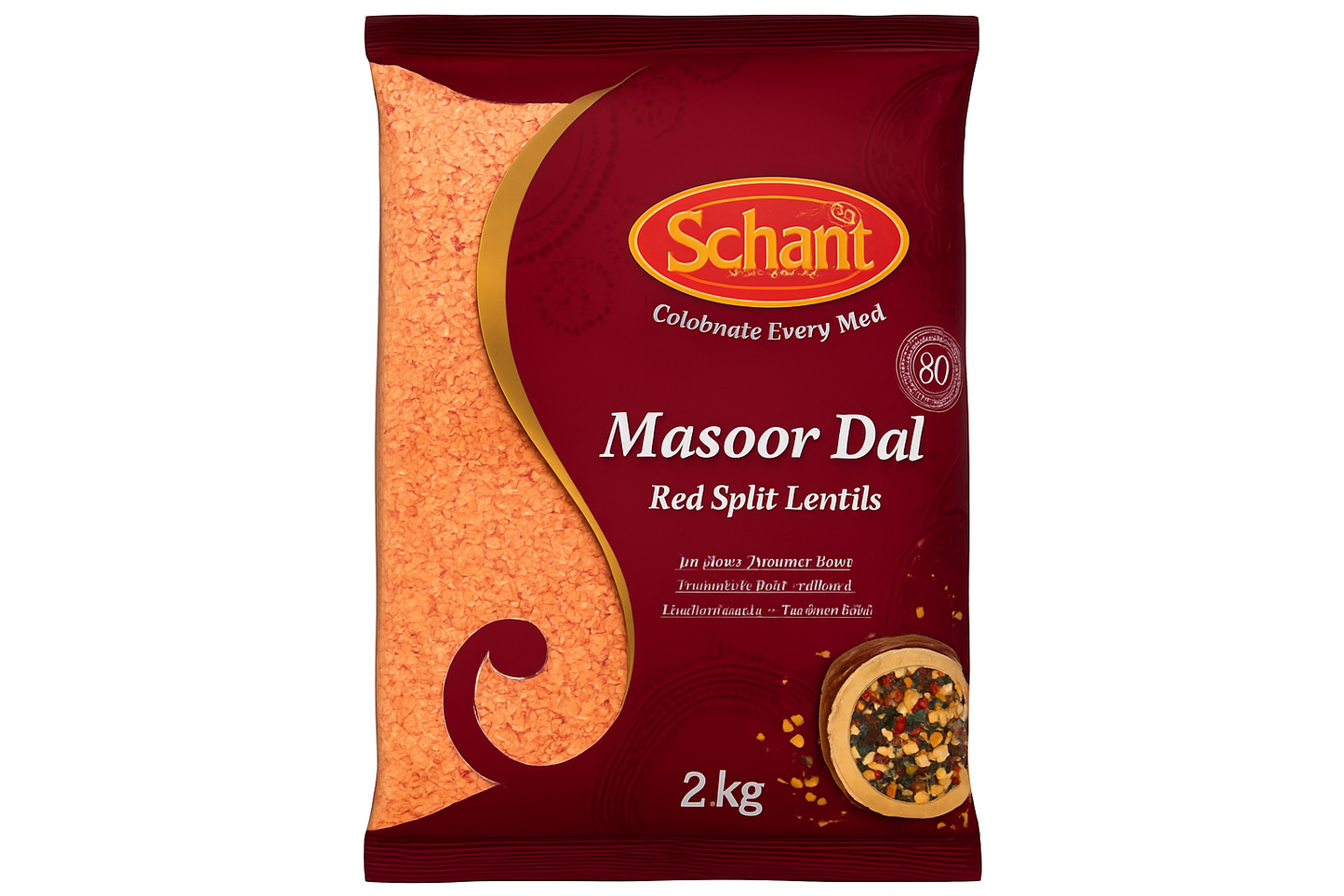 Schani Masoor Dal - vertikal korrigiert