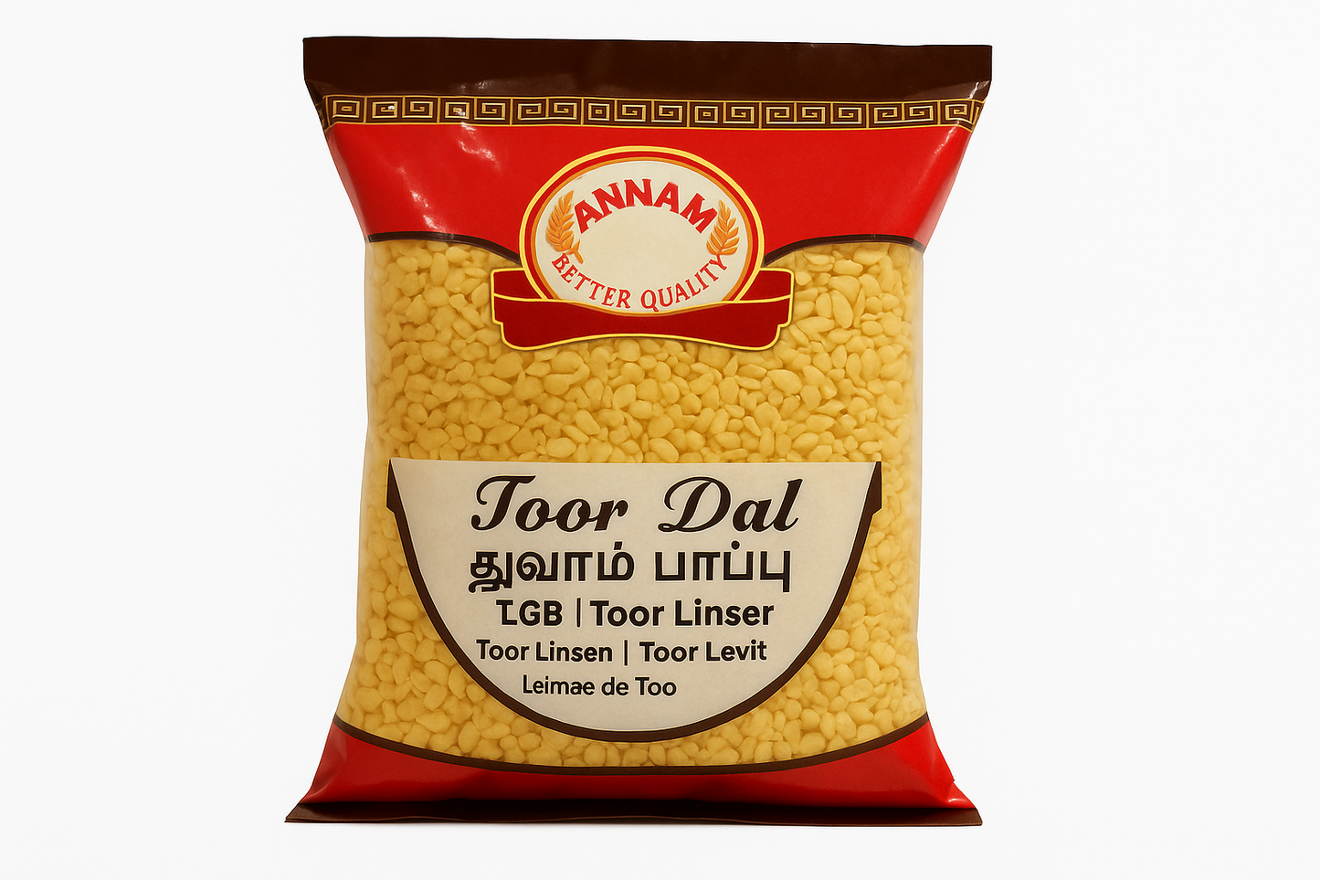 Annam Toor Dal - mit tamilischer Übersetzung