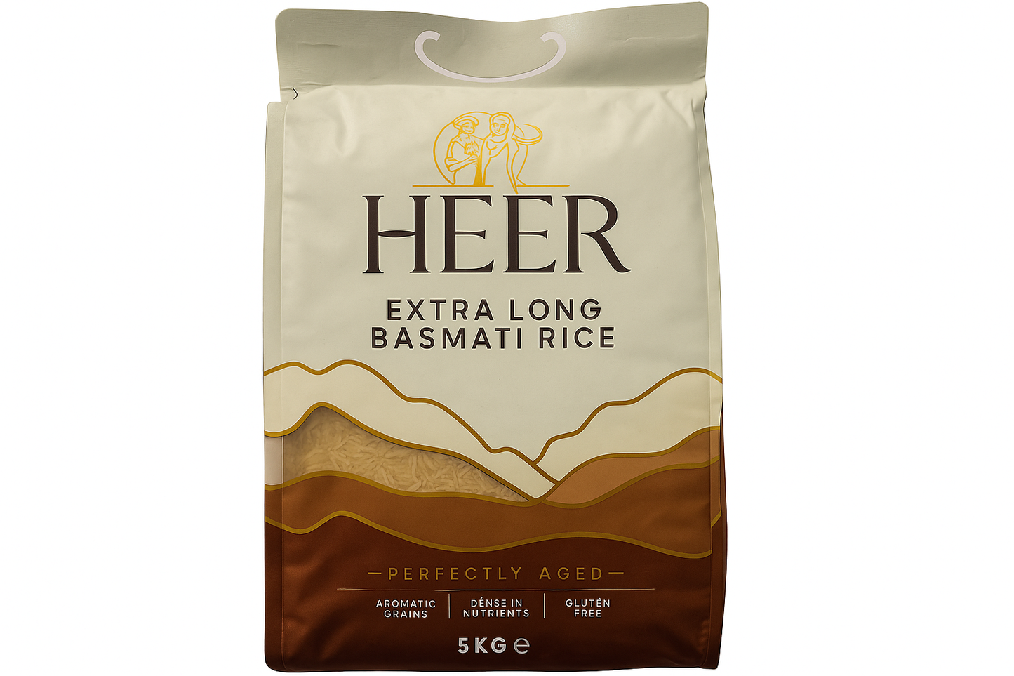 Heer Basmati Rice - moderat verkleinert