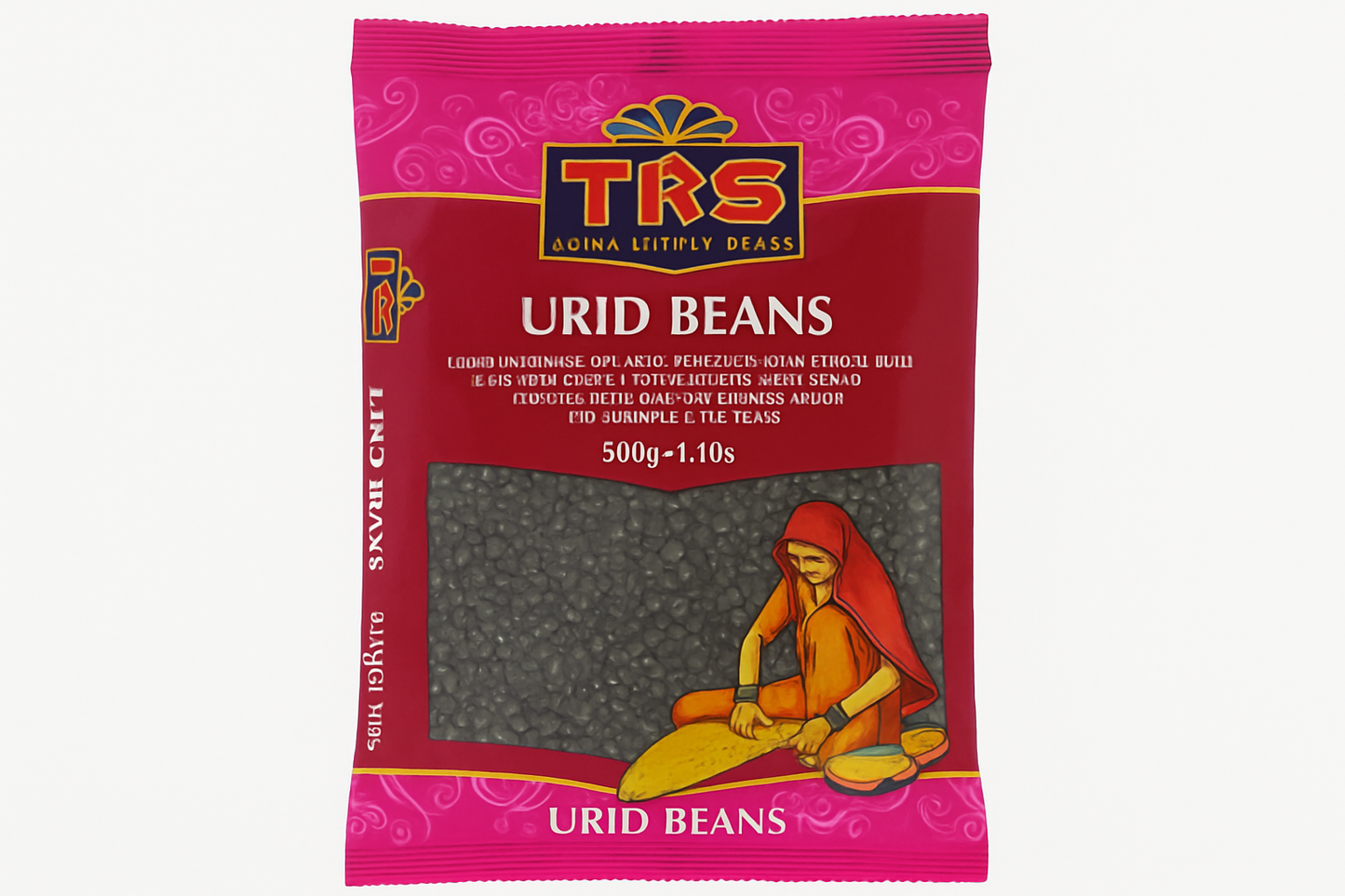 TRS Urid Dal Whole - verkleinert