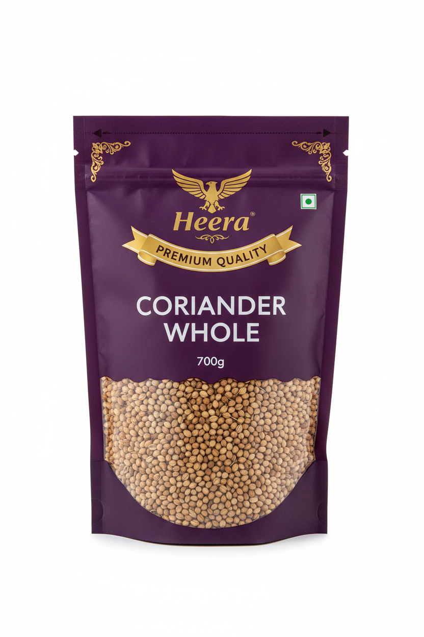 Heera Coriander Whole 700g Premium Quality - Koriander ganze Samen