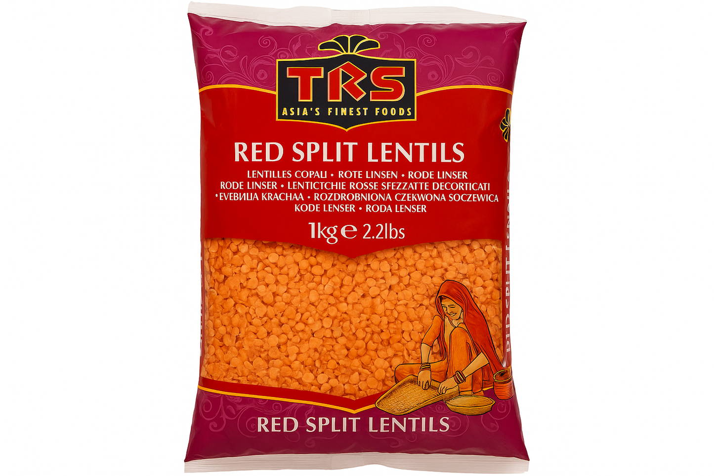 TRS Red Masoor Dal 1kg - optimiert