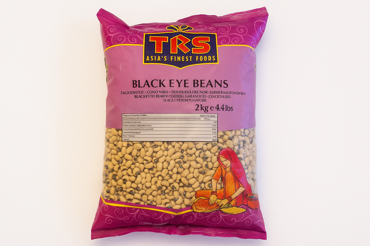 TRS Black Eyed Beans 2kg - verkleinert